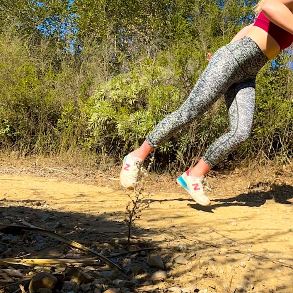 Lulu lemon grass pattern leggings